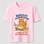 PetTaxClub Biscuit Supervisor Baking Cat Classic T-Shirt