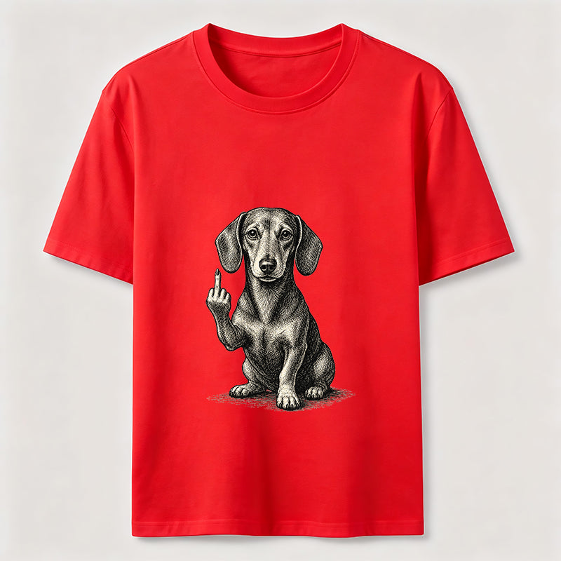 PetTaxClub Sarcastic Wiener Dog Attitude Classic T-Shirt