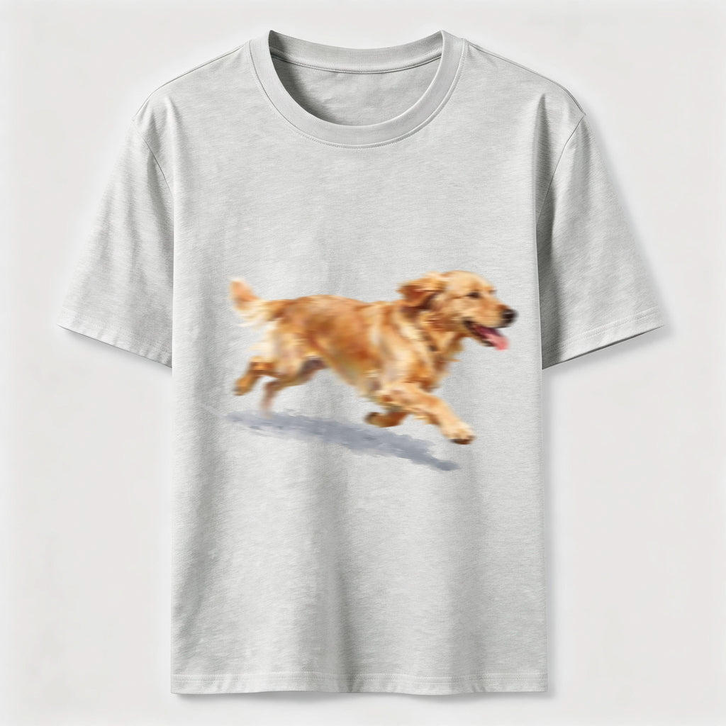 PetTaxClub Running Golden Retriever Classic T-Shirt