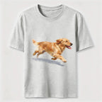 PetTaxClub Running Golden Retriever Classic T-Shirt