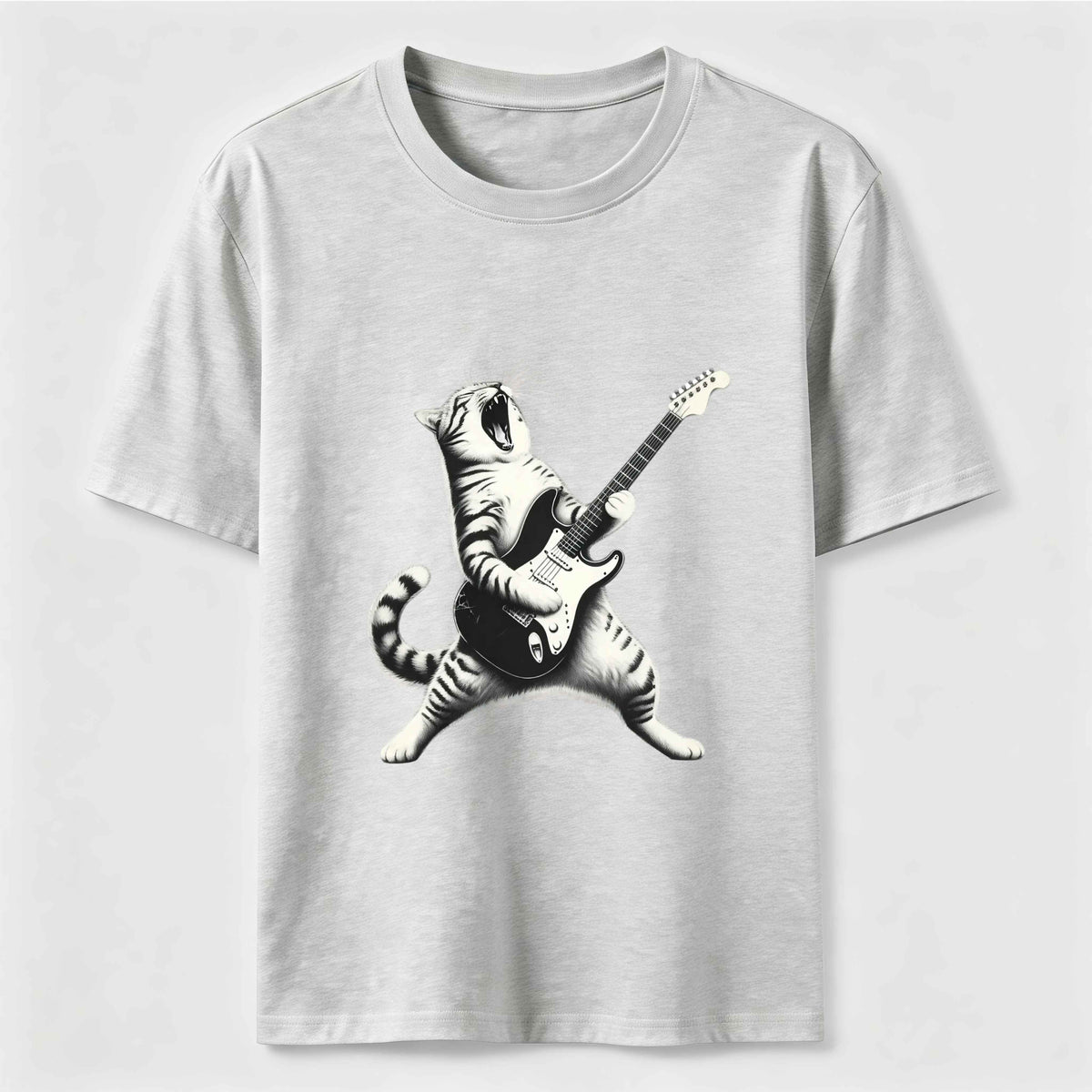 PetTaxClub Rockstar Guitar Cat Classic T-Shirt