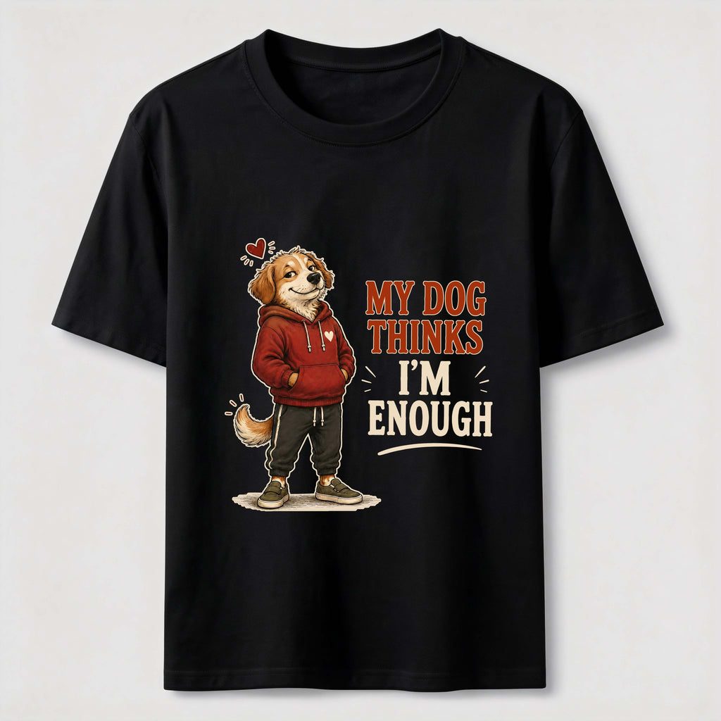 My Dog Thinks I’m Enough Classic T-Shirt