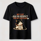 No Respect for My Life Plan Cat Classic T-Shirt
