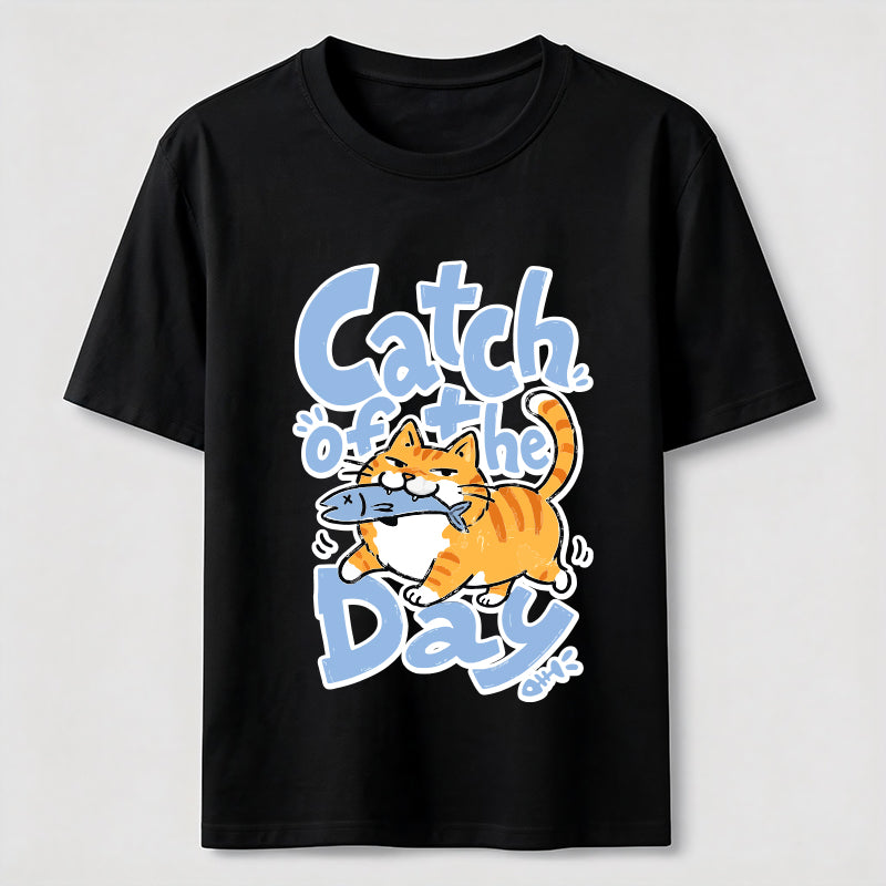 Catch of the Day Cat Classic T-Shirt
