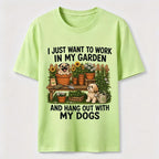 PetTaxClub Garden Time with My Dogs Classic T-Shirt