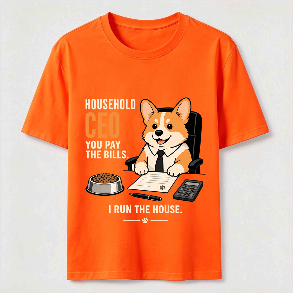 PetTaxClub Household CEO Corgi Classic T-Shirt