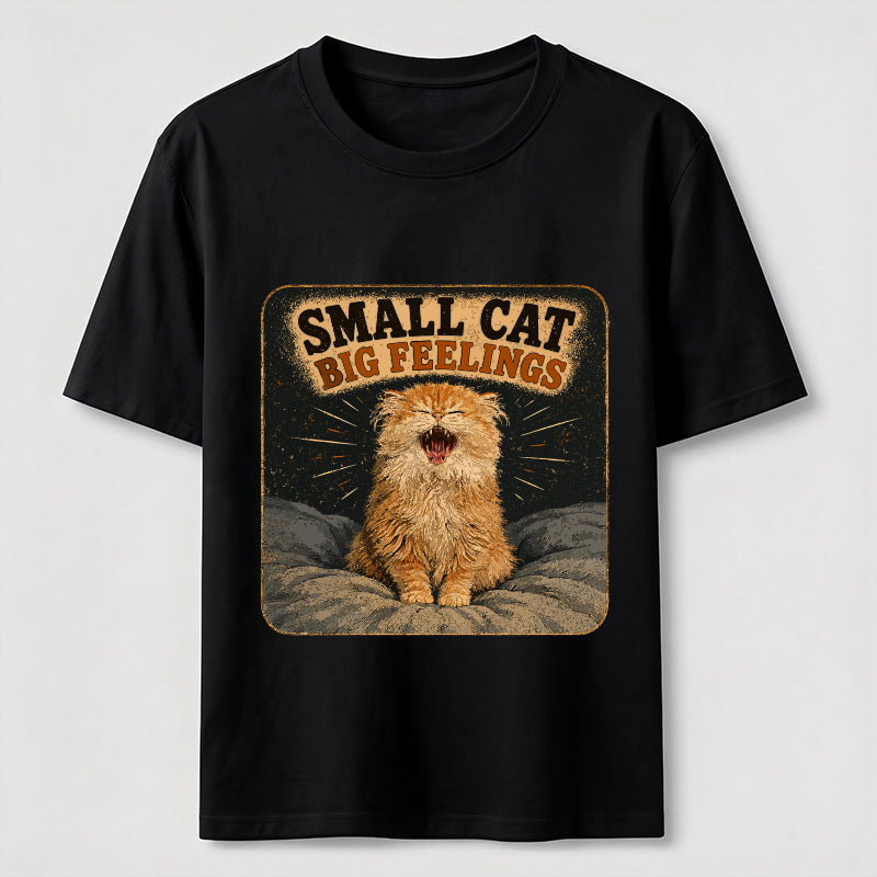 Small Cat Big Feelings Classic T-Shirt