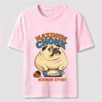 PetTaxClub Maximum Chonk Minimum Effort Pug Classic T-Shirt
