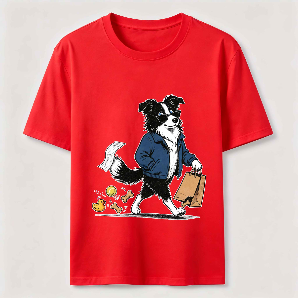 PetTaxClub Border Collie Street Style Classic T-Shirt