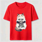 PetTaxClub My Cat Runs My Life Classic T-Shirt