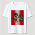 PetTaxClub Cool Dachshund Sunglasses Classic T-Shirt