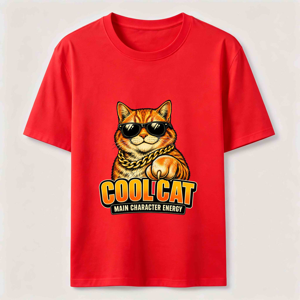 PetTaxClub Cool Cat Main Character Energy Classic T-Shirt