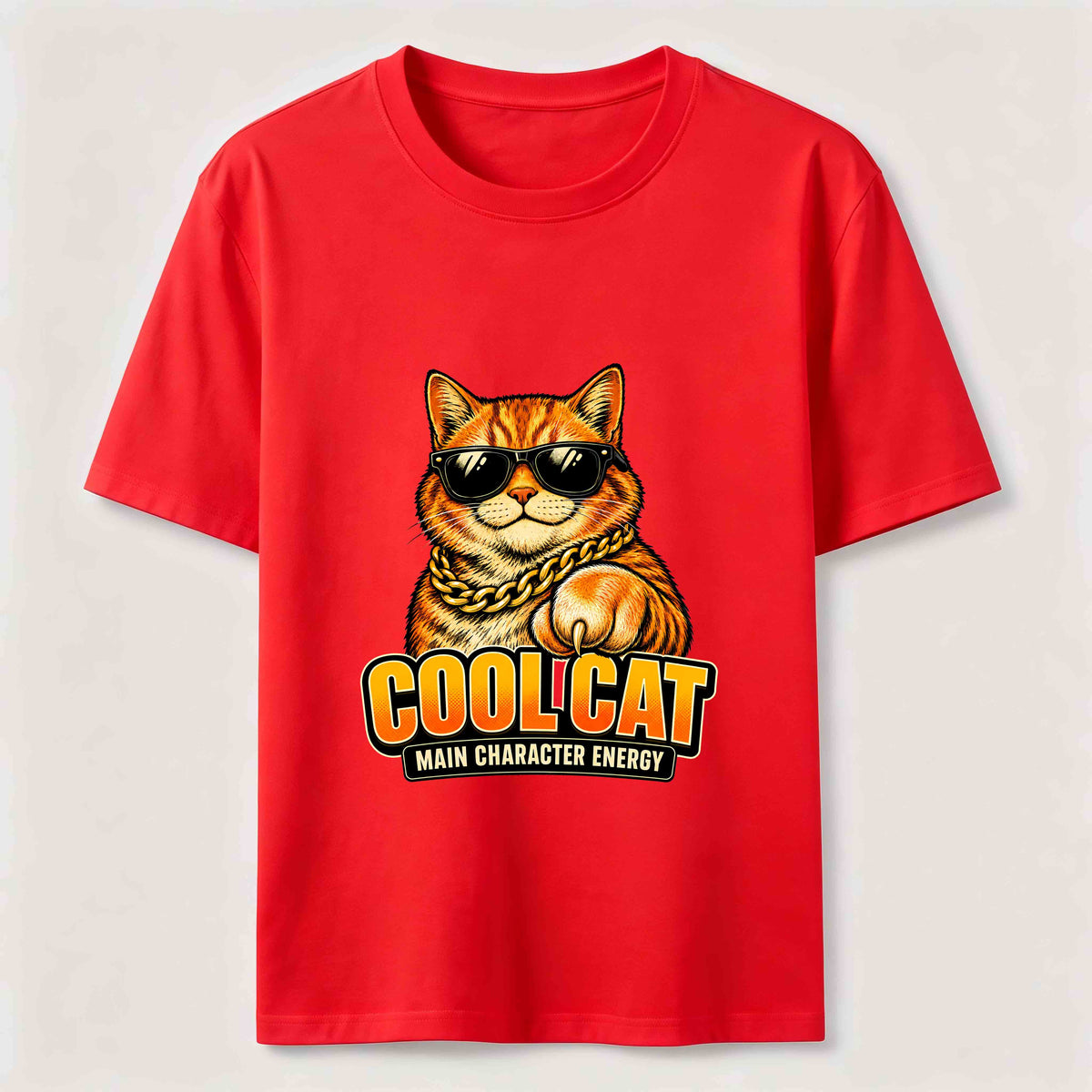 PetTaxClub Cool Cat Main Character Energy Classic T-Shirt