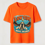 PetTaxClub Low Tide High Drama Basset Hound Classic T-Shirt