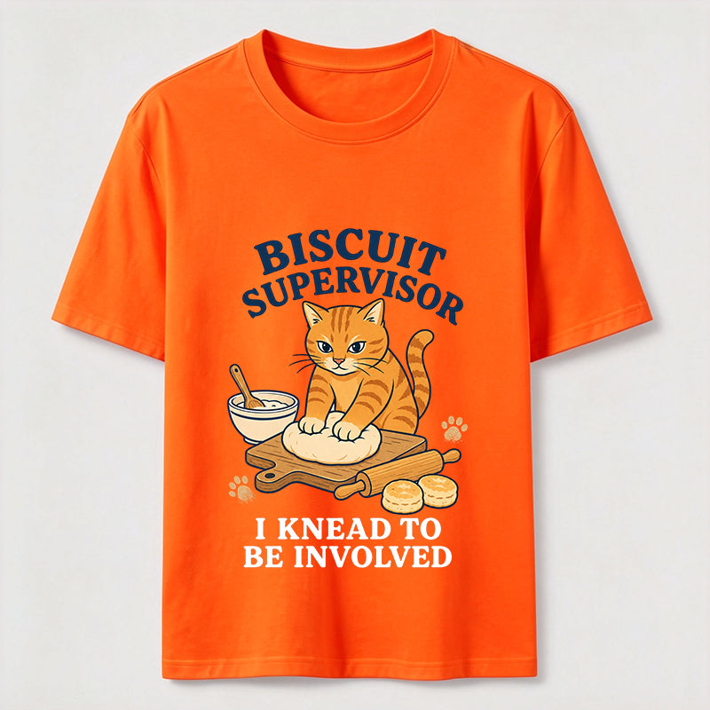 PetTaxClub Biscuit Supervisor Baking Cat Classic T-Shirt
