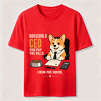 PetTaxClub Household CEO Corgi Classic T-Shirt