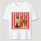 PetTaxClub High Society Cat Chic Catwalk Classic T-Shirt