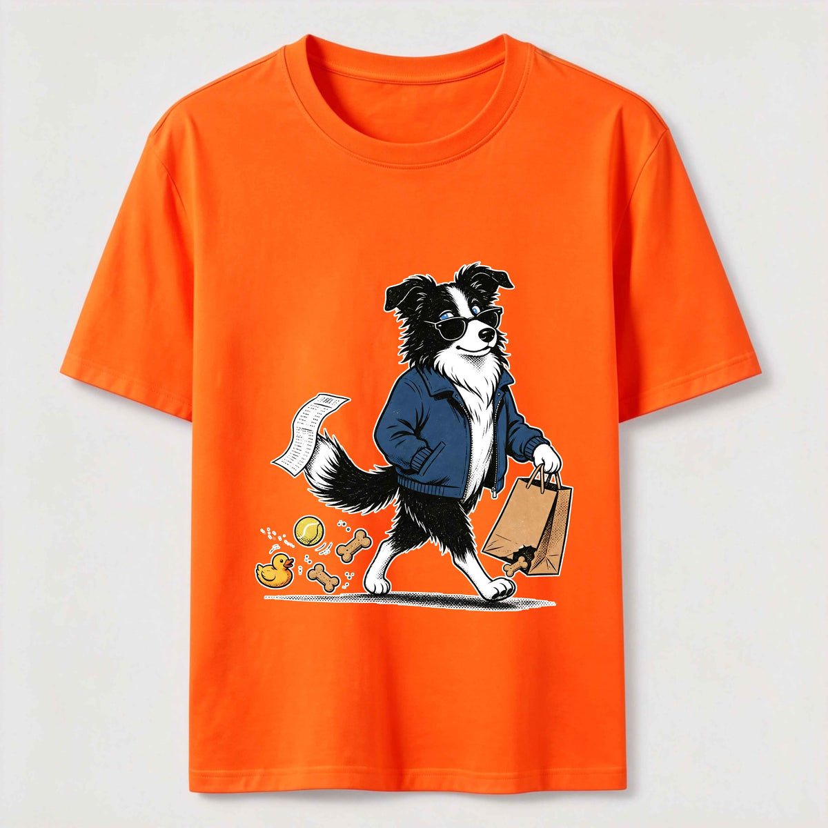 PetTaxClub Border Collie Street Style Classic T-Shirt