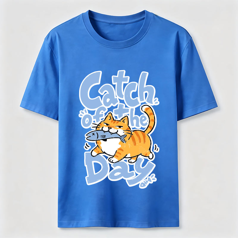 Catch of the Day Cat Classic T-Shirt