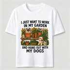 PetTaxClub Garden Time with My Dogs Classic T-Shirt