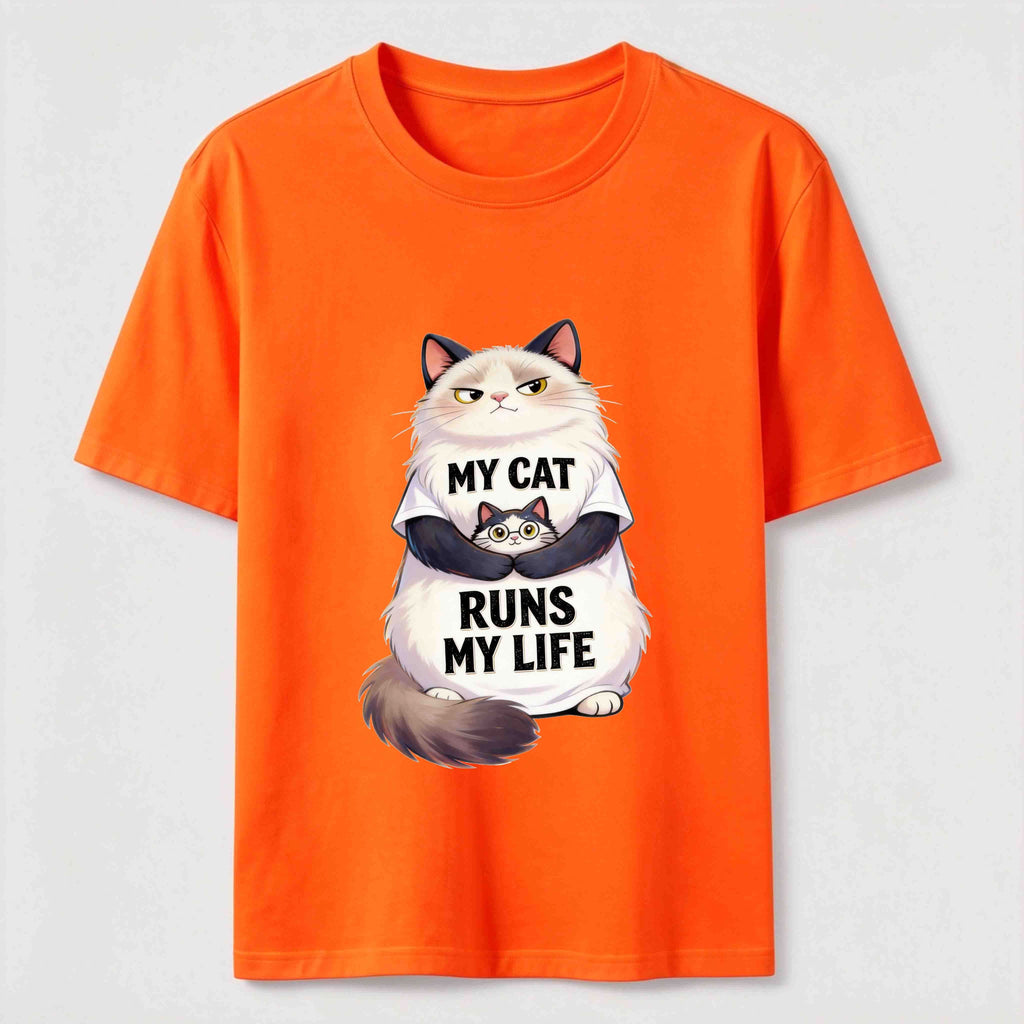 PetTaxClub My Cat Runs My Life Classic T-Shirt