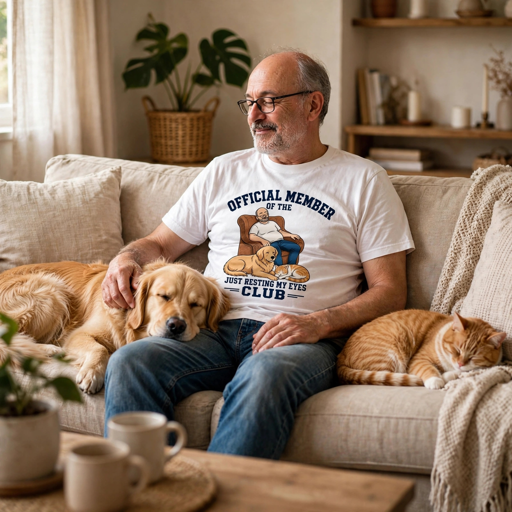 Just Resting My Eyes Club Classic T-Shirt