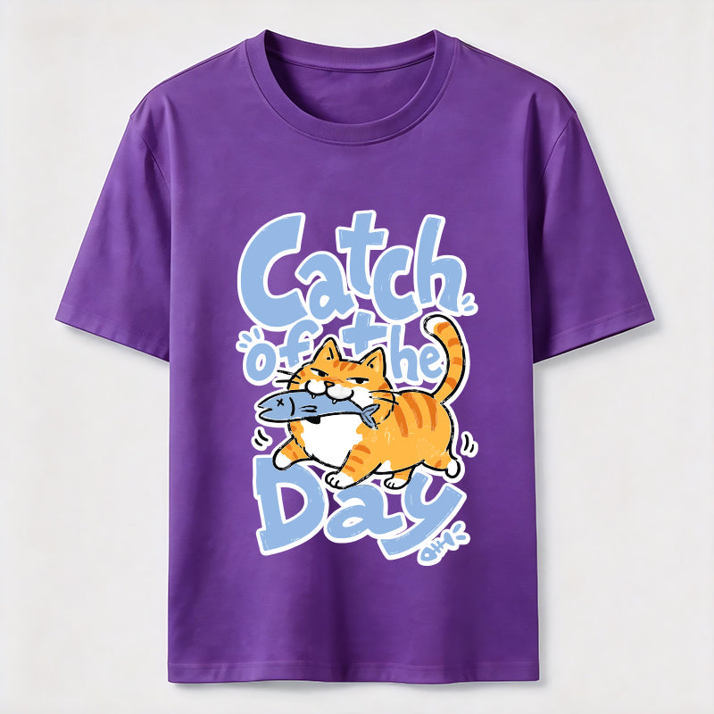 Catch of the Day Cat Classic T-Shirt