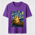 Paddle Under the Stars Cat Classic T-Shirt
