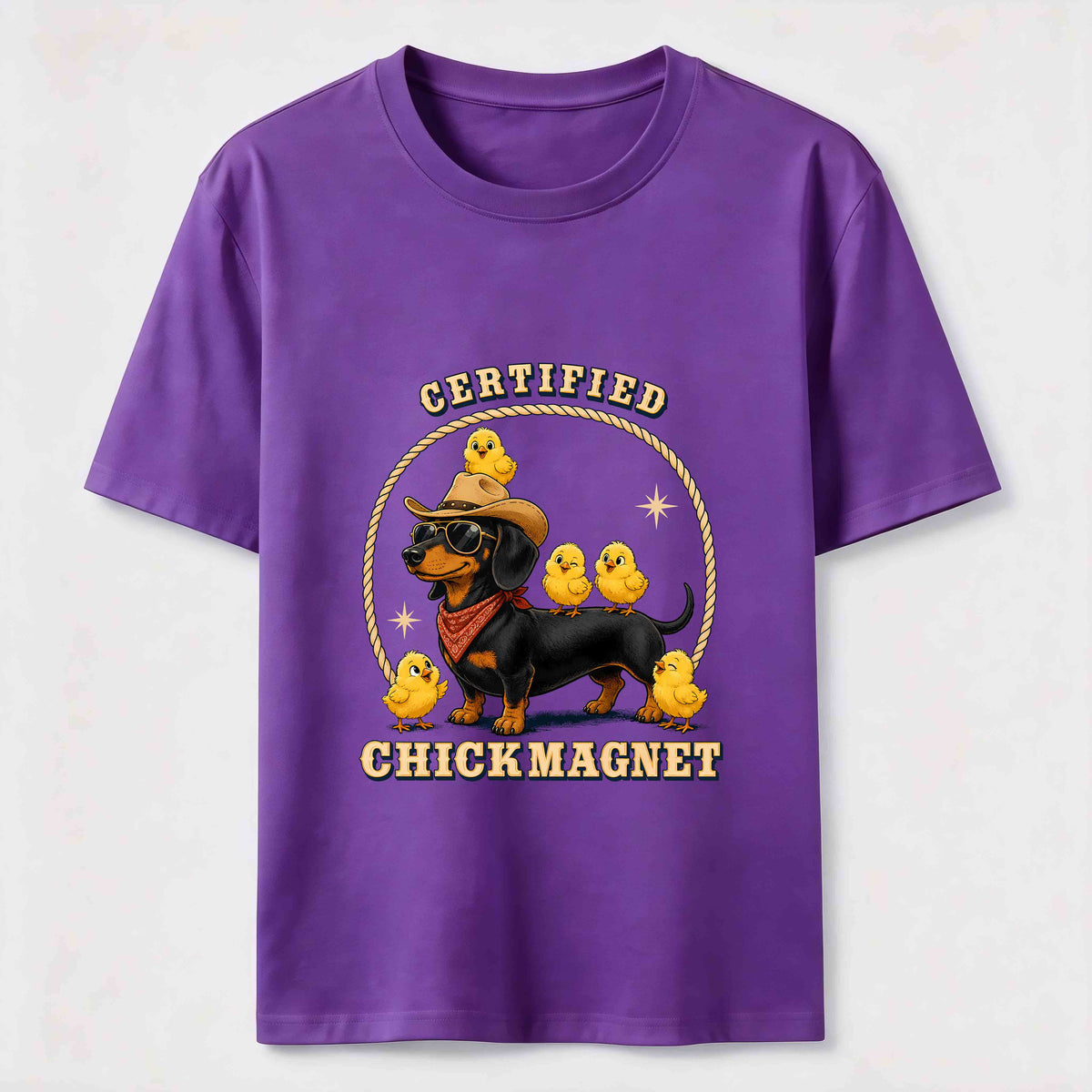 PetTaxClub Certified Chick Magnet Dachshund Classic T-Shirt