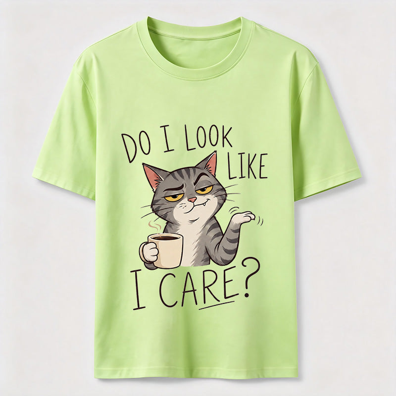 PetTaxClub Do I Look Like I Care Cat Classic T-Shirt