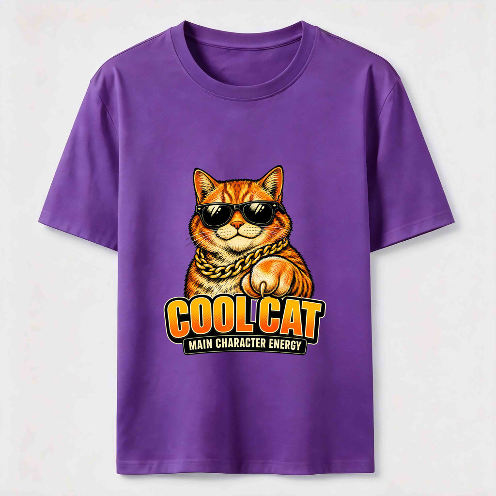 PetTaxClub Cool Cat Main Character Energy Classic T-Shirt