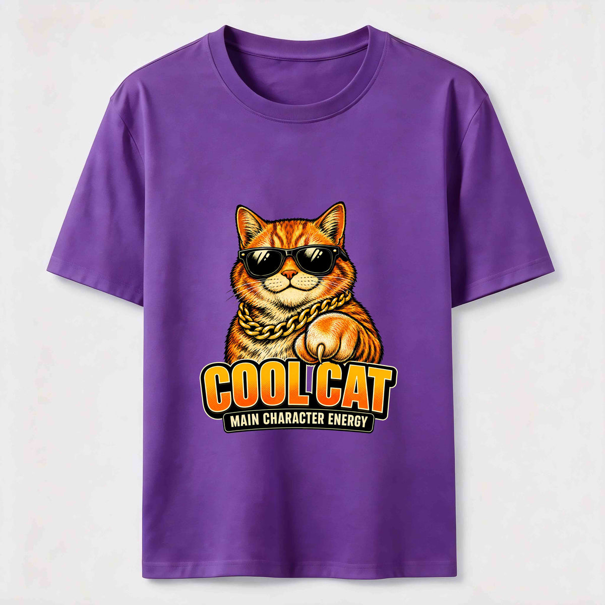 PetTaxClub Cool Cat Main Character Energy Classic T-Shirt
