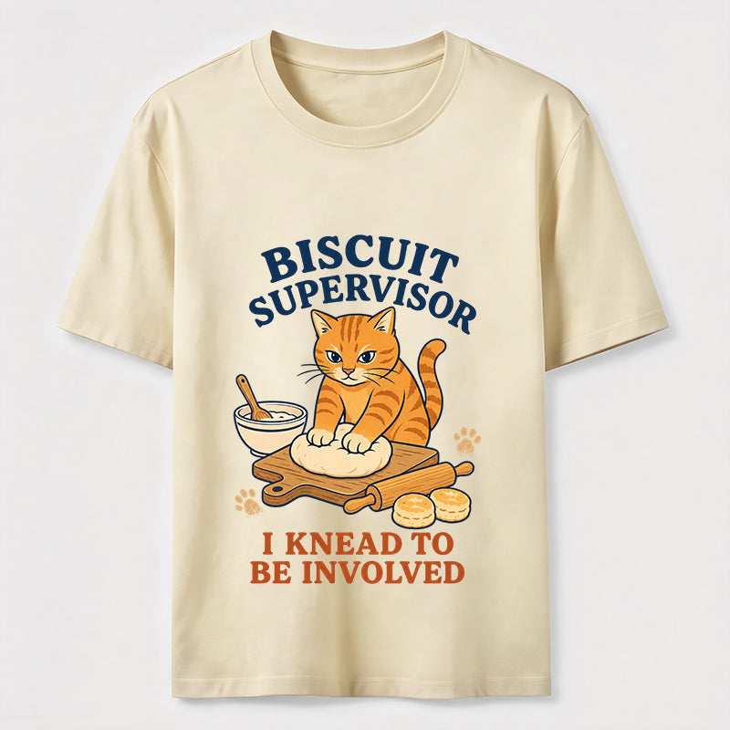 PetTaxClub Biscuit Supervisor Baking Cat Classic T-Shirt