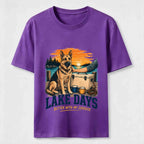 PetTaxClub Lake Days German Shepherd Sidekick Classic T-Shirt