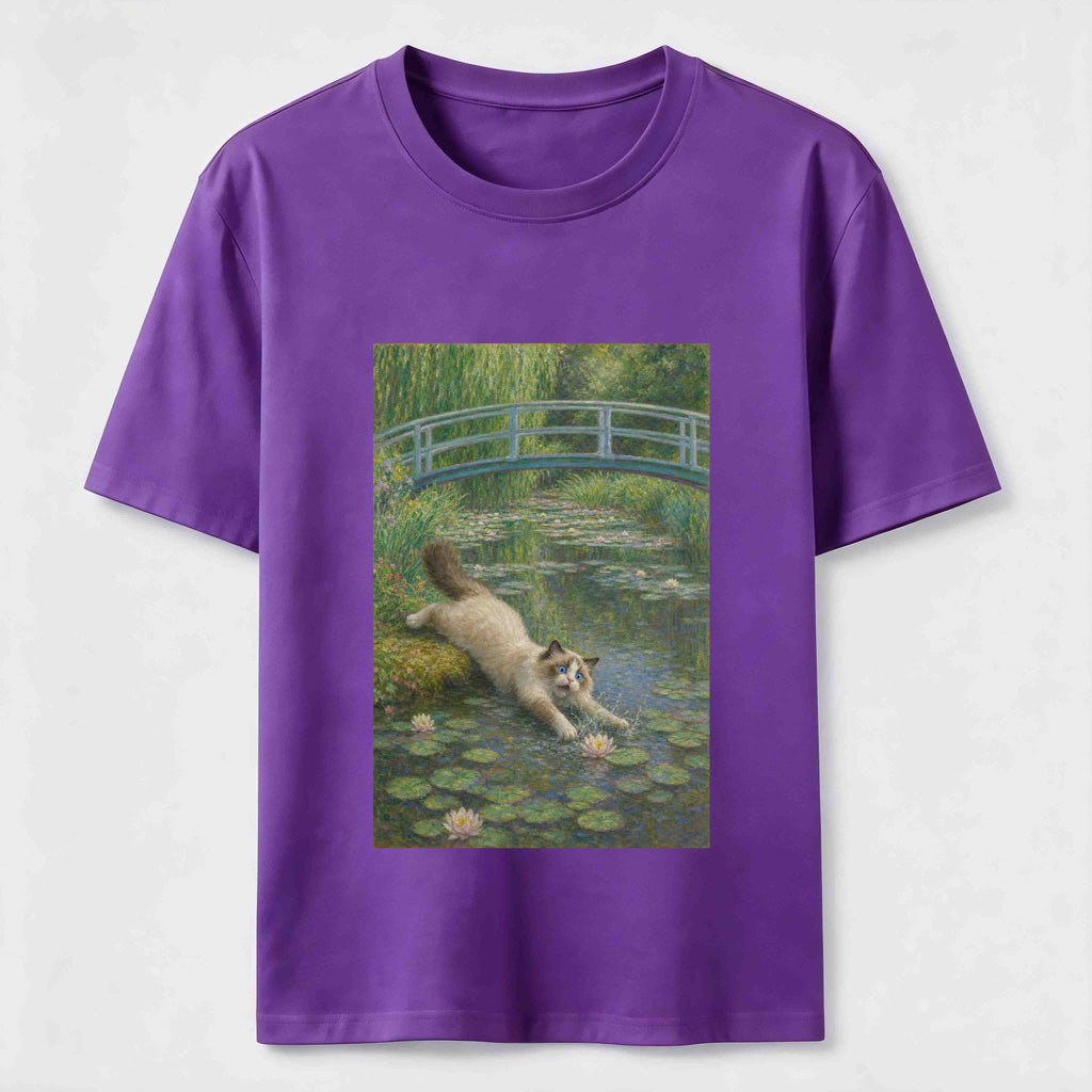 PetTaxClub Pond Panic Cat Classic T-Shirt