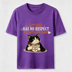 No Respect for My Life Plan Cat Classic T-Shirt