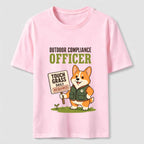 PetTaxClub Outdoor Compliance Officer Corgi Classic T-Shirt