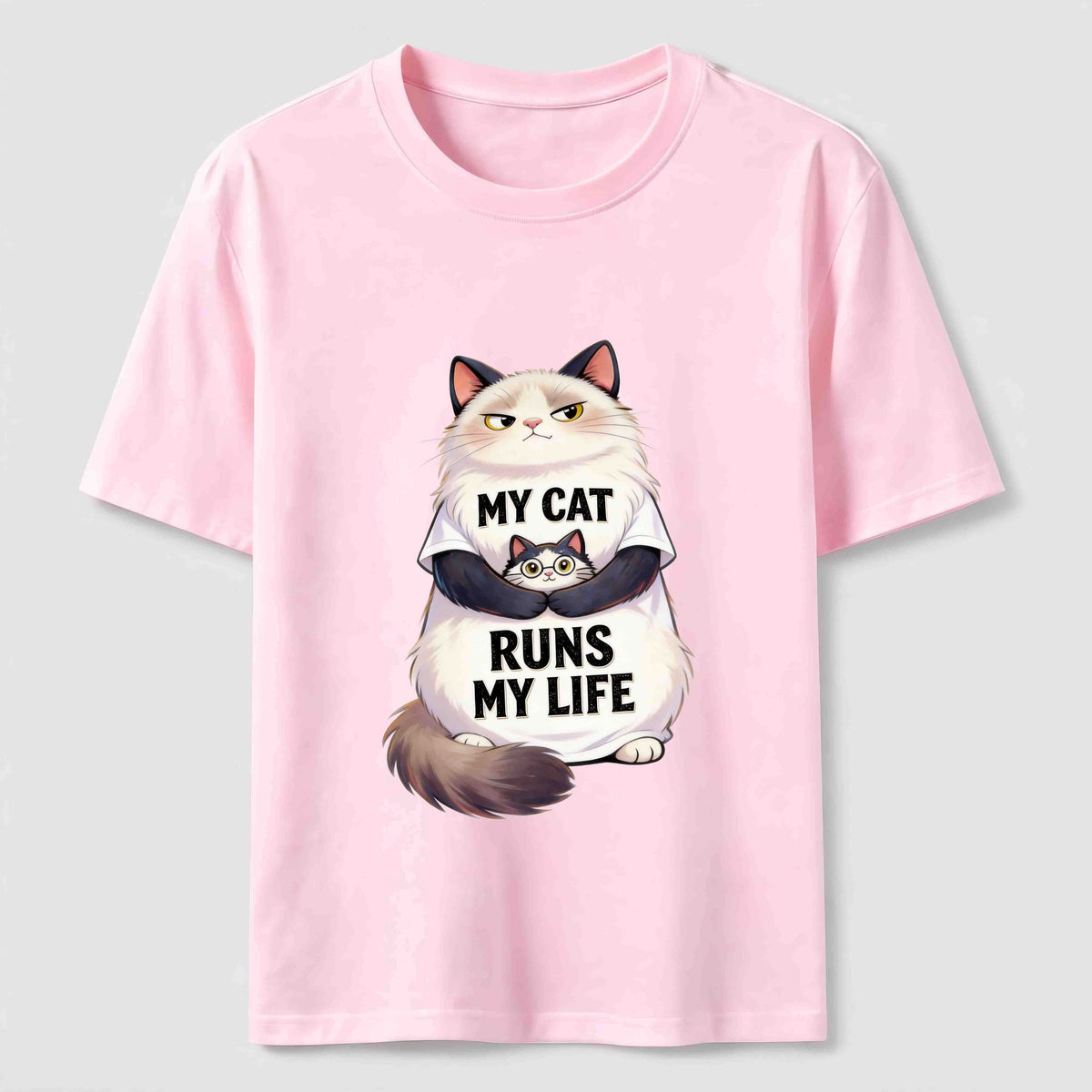 PetTaxClub My Cat Runs My Life Classic T-Shirt
