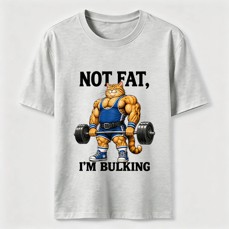 Not Fat I Am Bulking Cat Classic T-Shirt